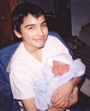 Uncle Bobby and baby Skyler